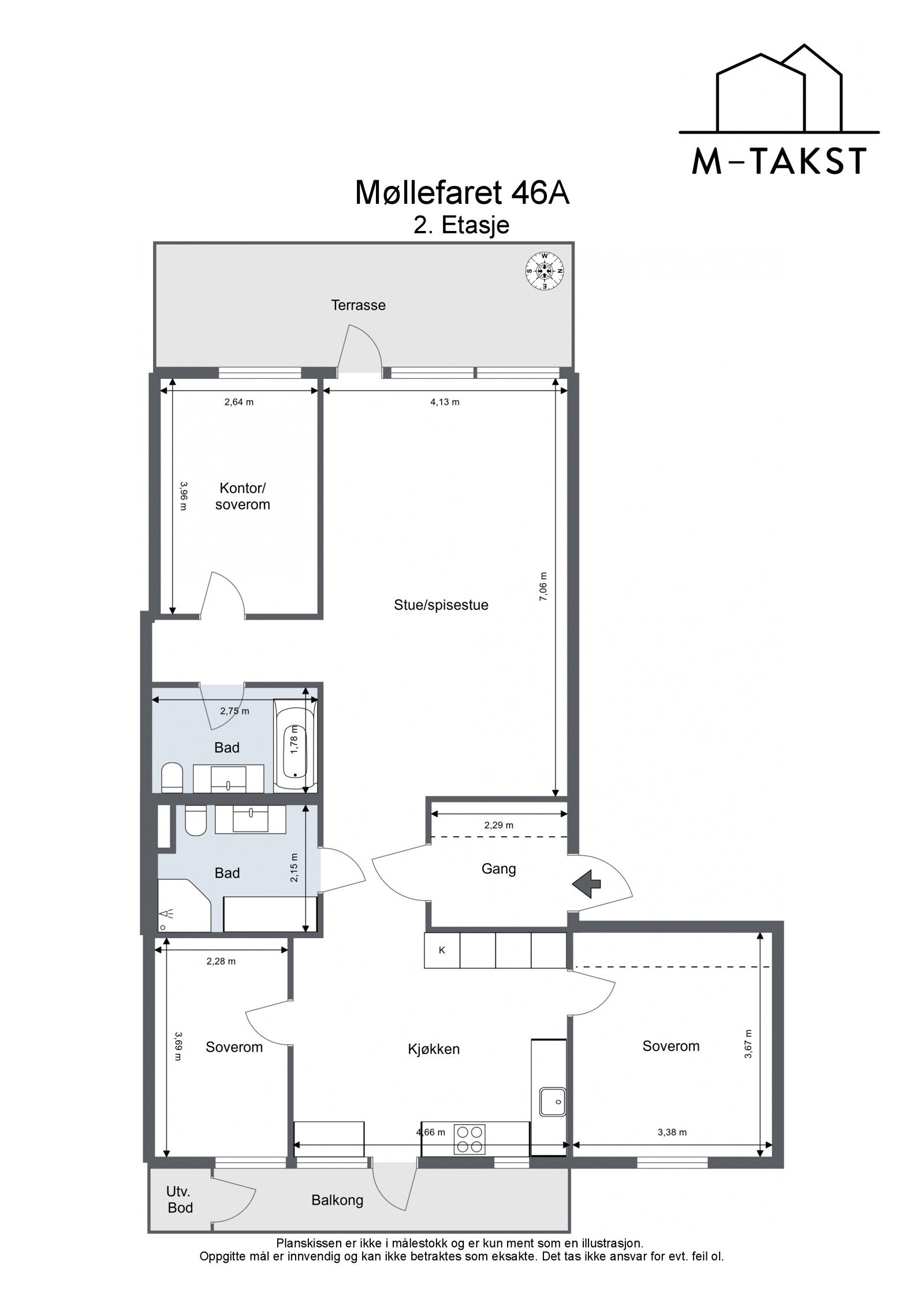Møllefaret 46A - 2. Etasje Galleribilde