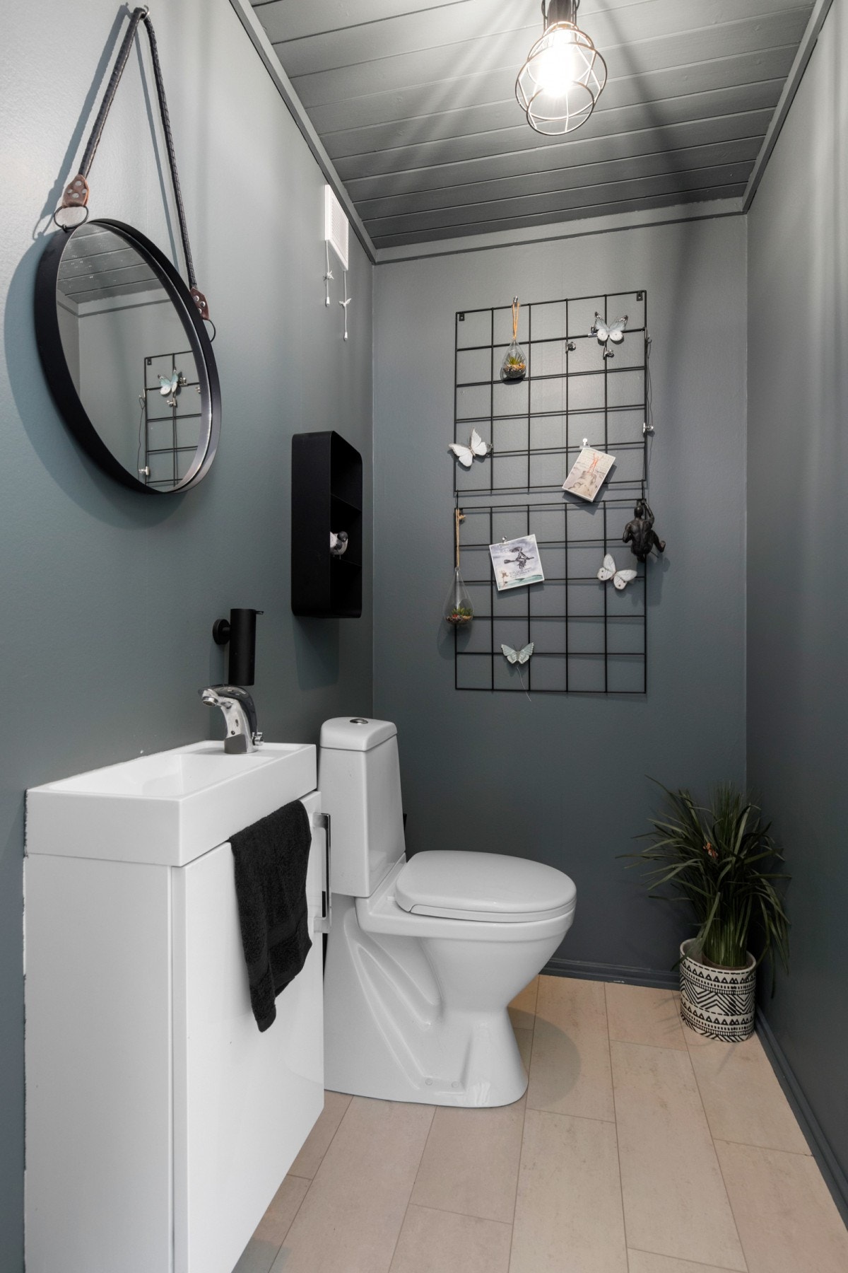 Praktisk toalettrom. Galleribilde