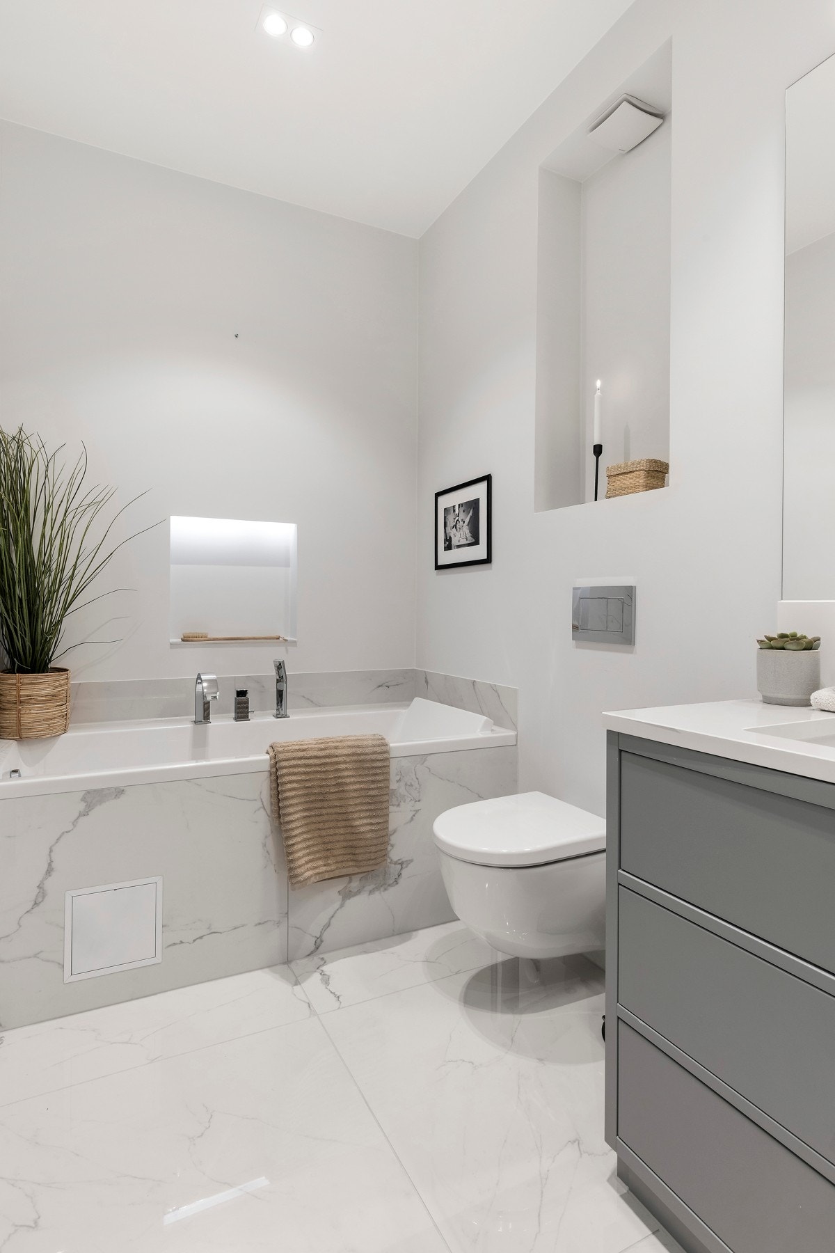 Bad hovedsoverom Galleribilde