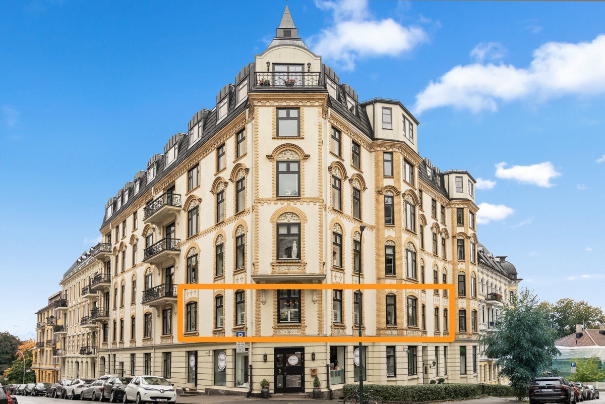 Hjørneleilighet i klassisk bygård Galleribilde