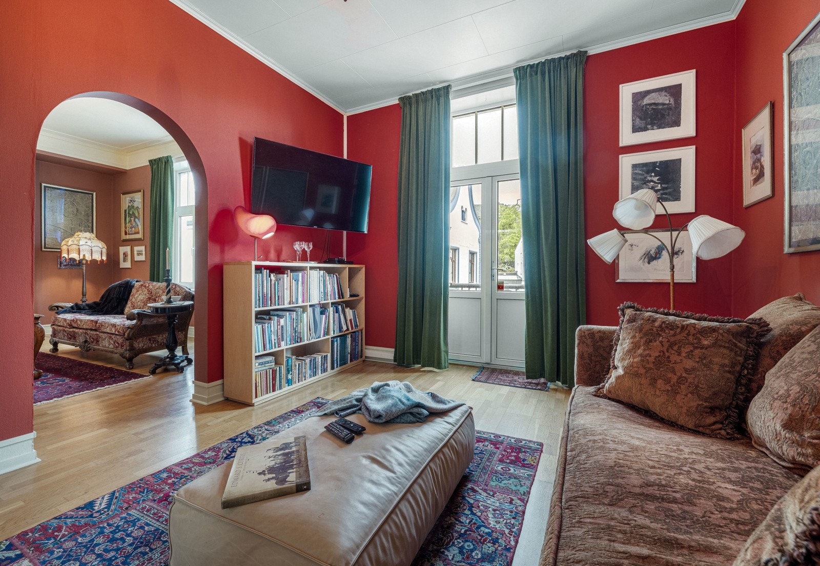 Ønsker man TV tid er det stue nummer 3 som blir benyttet til dette Galleribilde