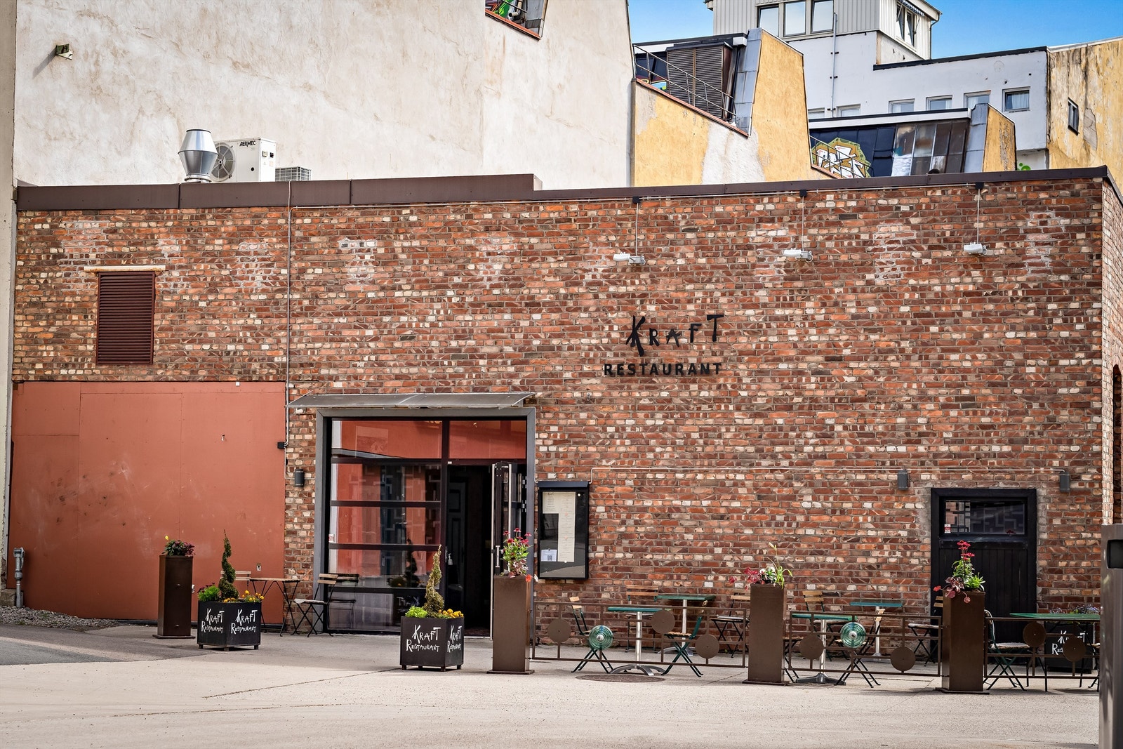 I Kværnerbyen finner man også restauranten Kraft. Galleribilde