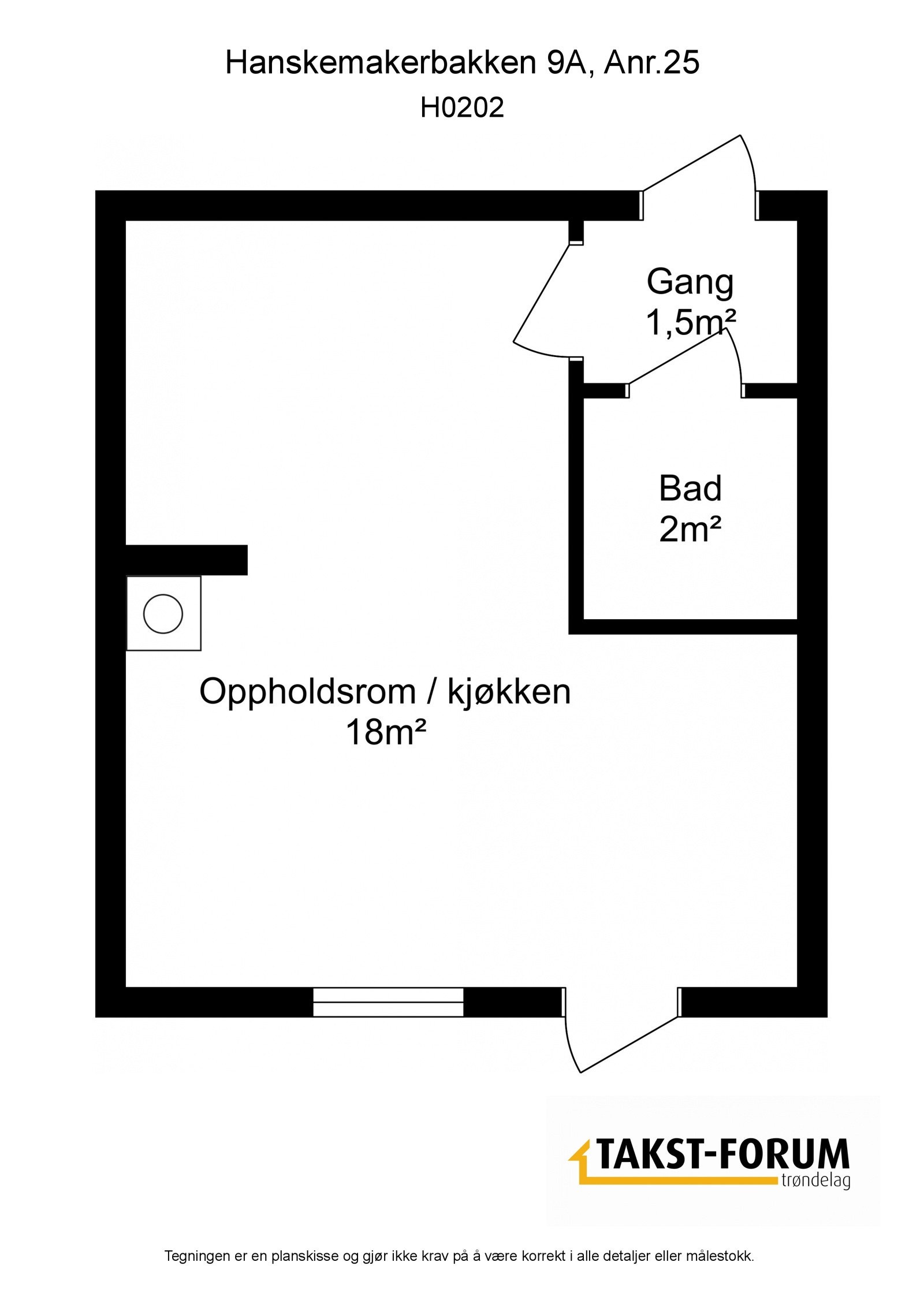 Planskisse Galleribilde