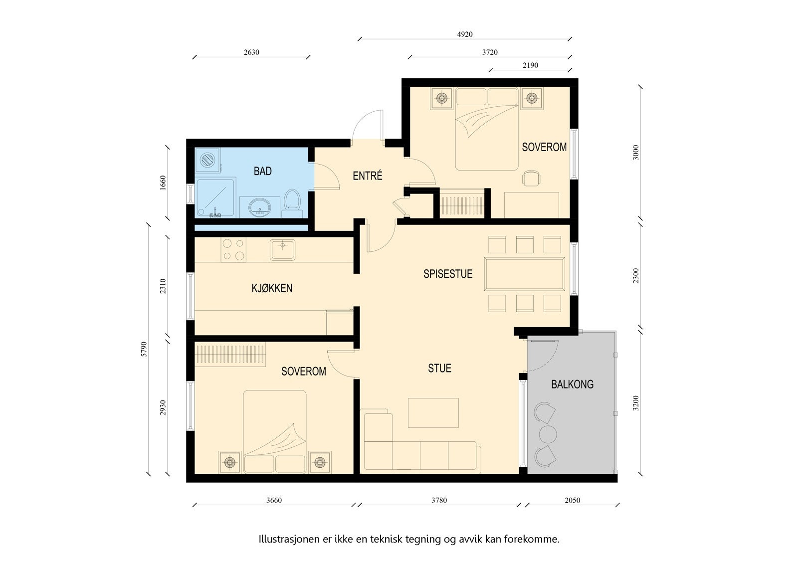 Plantegning. Galleribilde