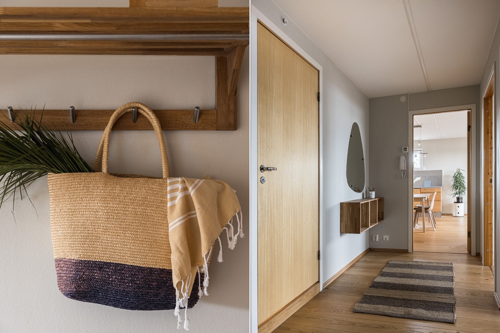 Romslig entré/mellomgang. Galleribilde