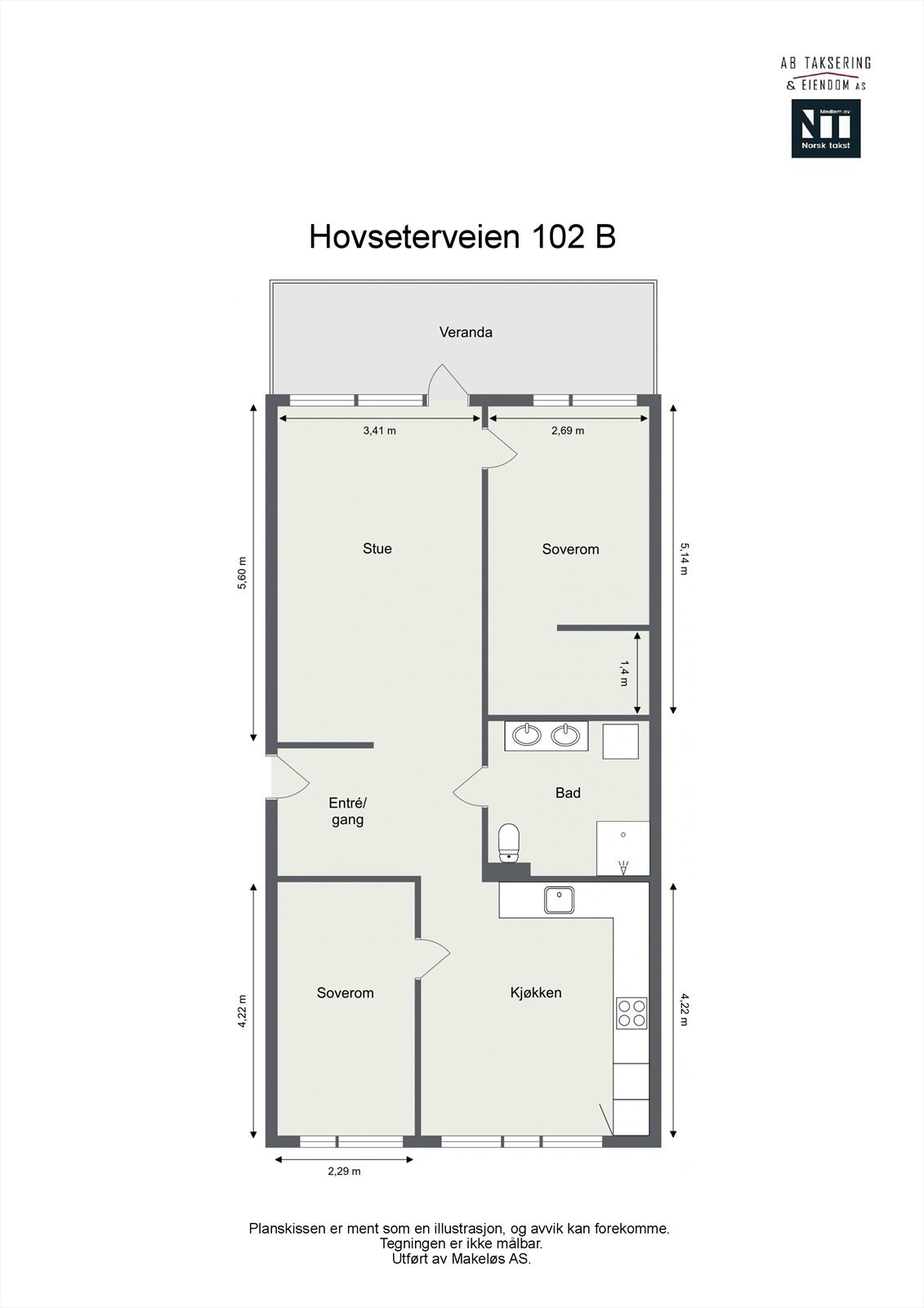 Plantegning Galleribilde