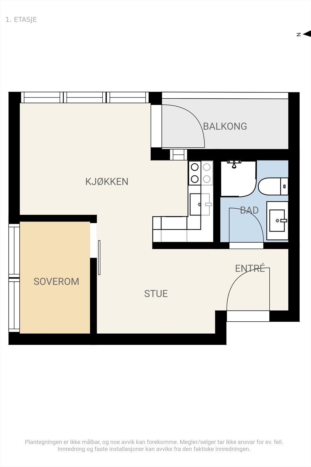 2D plantegning Galleribilde