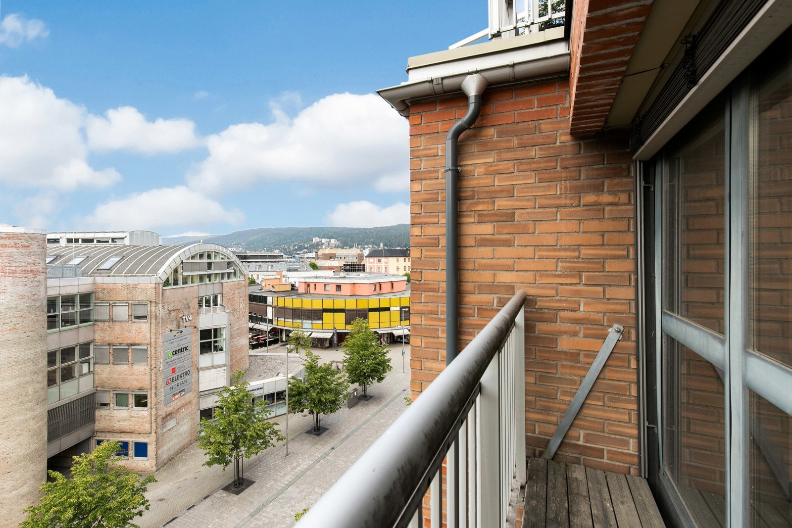 Fin utsikt. Galleribilde