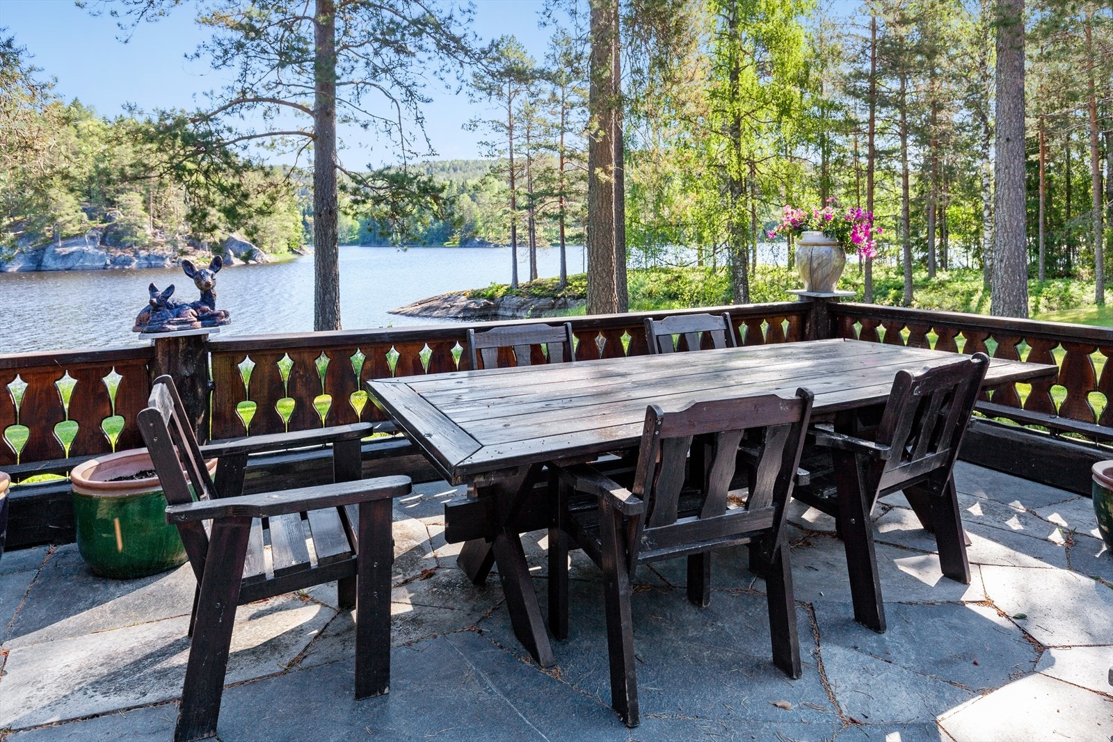 Fantastisk utsikt over Langen Galleribilde