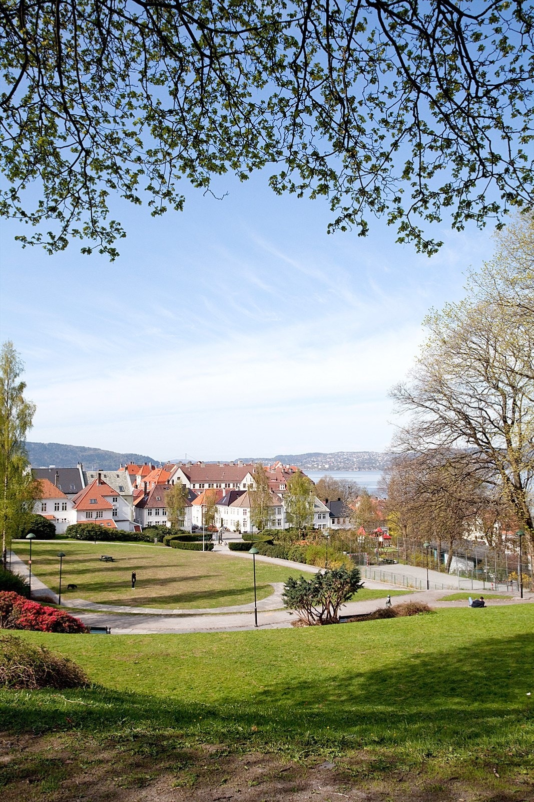 Meyermarken ligger like ved. Galleribilde
