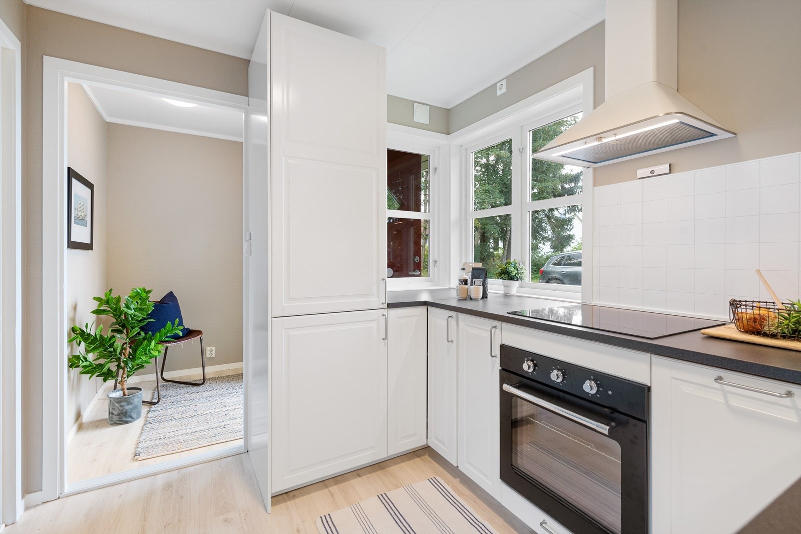 Alt av hvitevarer er integrert Galleribilde