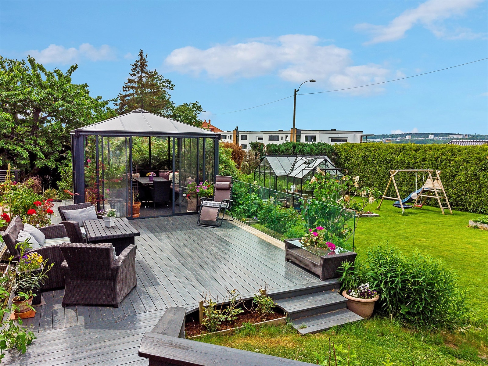 Terrasse/hagestue Galleribilde