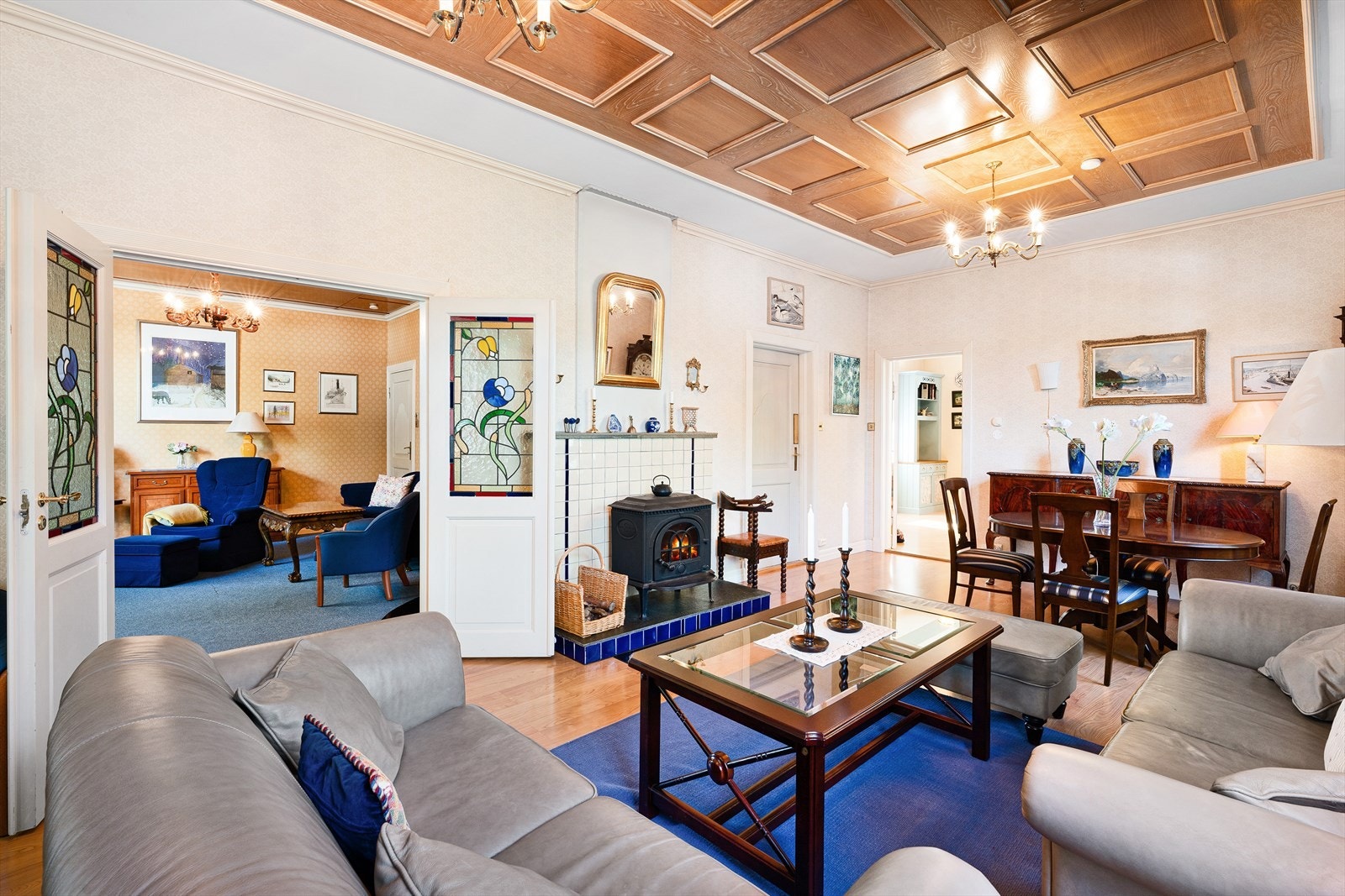 Boligen har flere gode soner på rekke og rad. Galleribilde