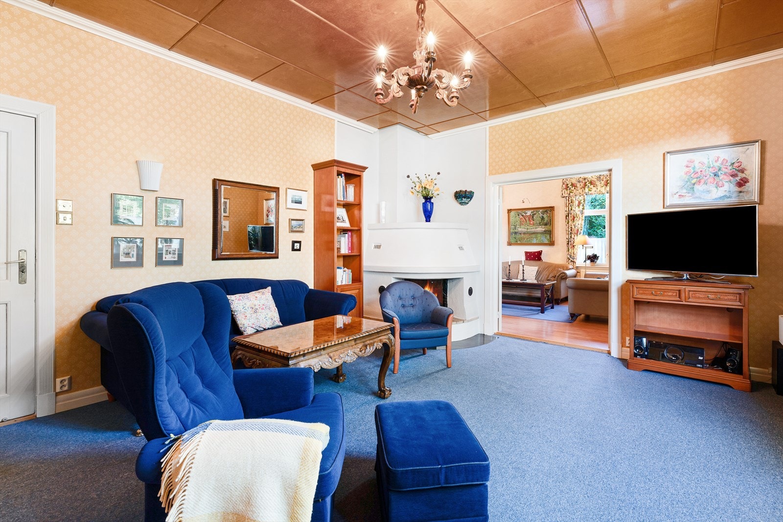 Flere velfungerende ildsteder som gir godt med varme på kalde dager. Galleribilde