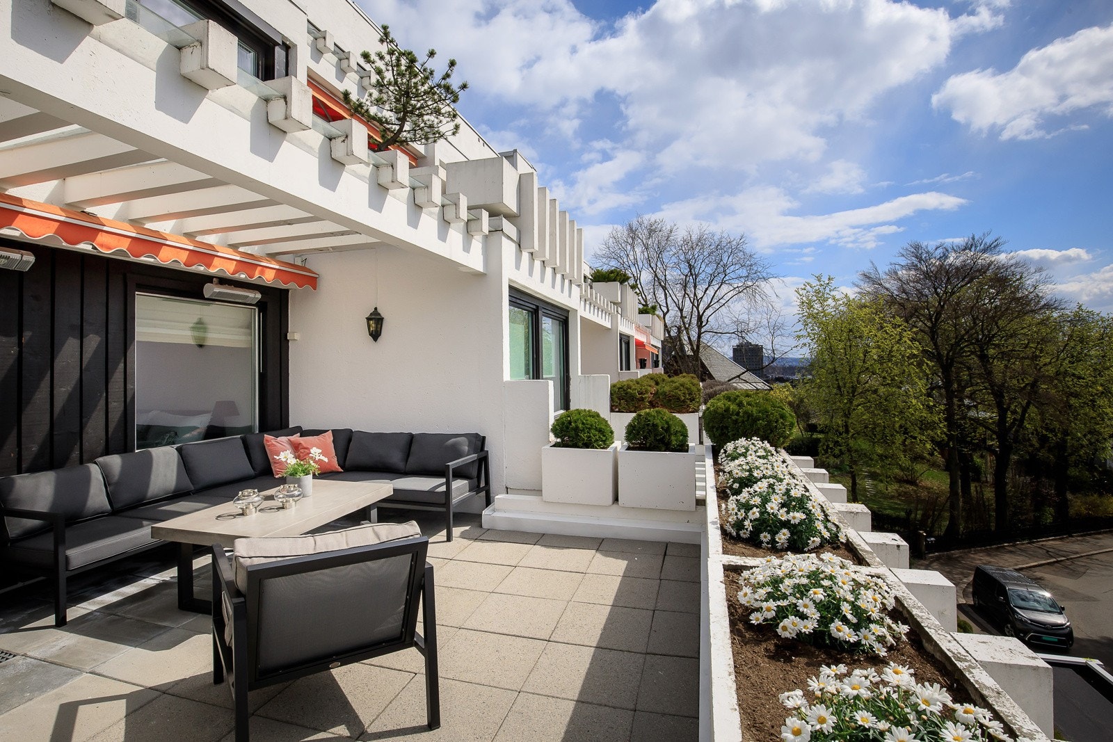 Snr 16 - Hver terrasse er ca. 25 kvm Galleribilde