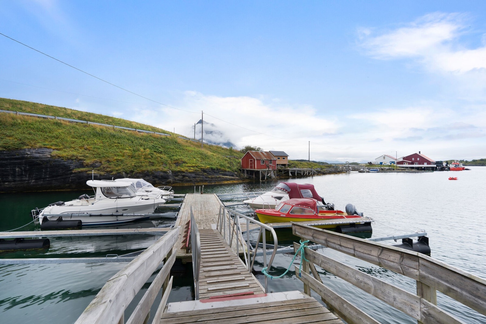 Egen båtplass ligger like ved Galleribilde