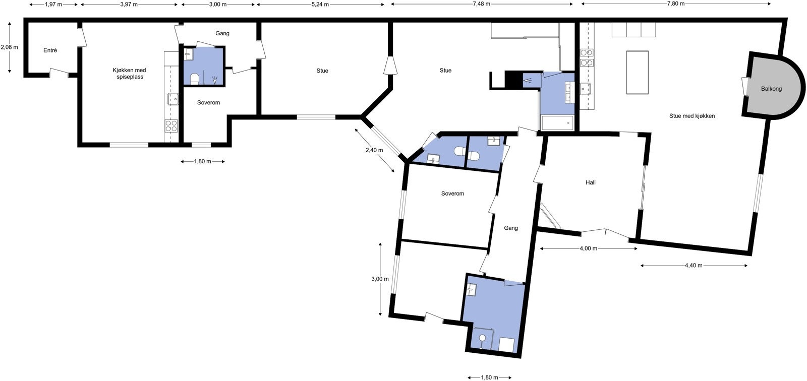 Velkommen til Lambrechts gate 8. Galleribilde