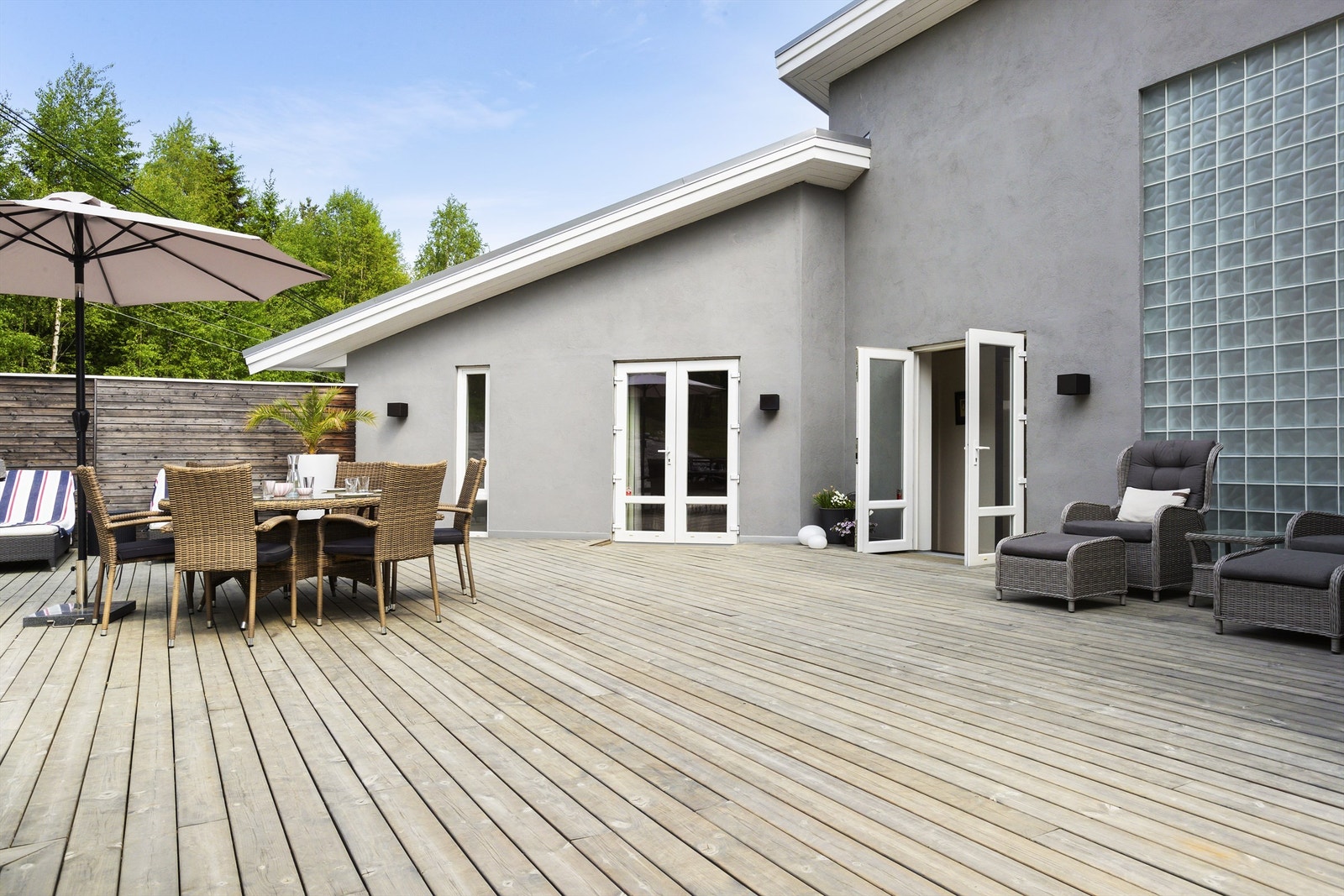 Terrasse 1. etasje Galleribilde