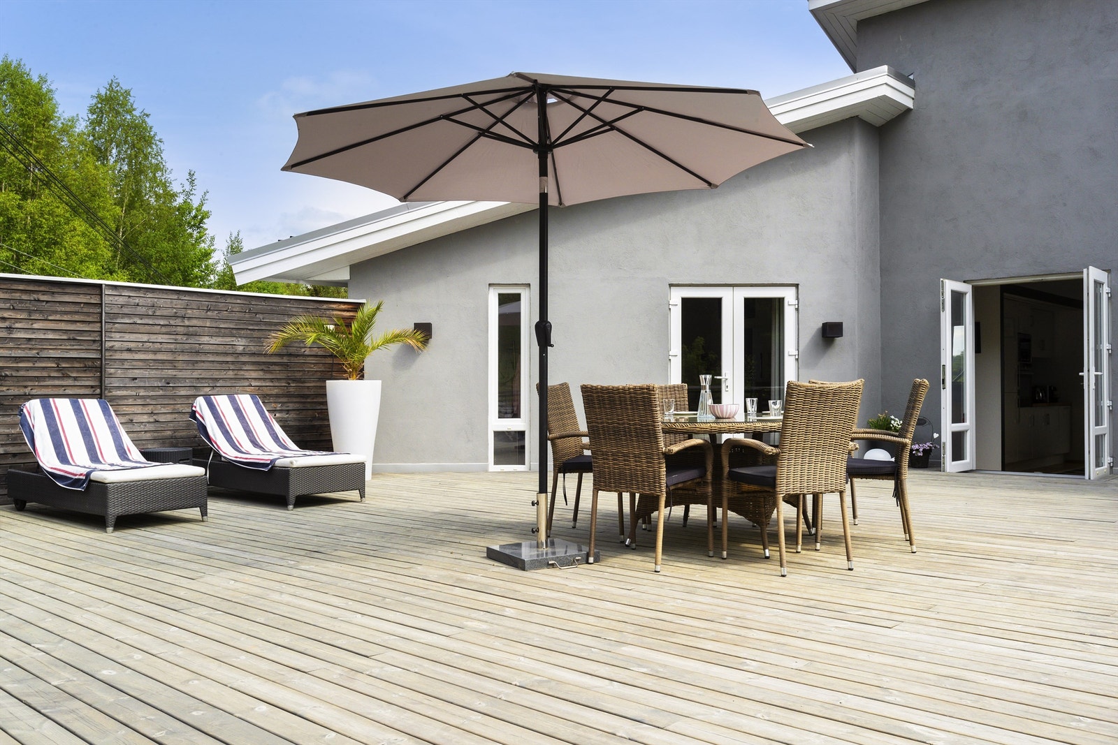 Terrasse 1. etasje Galleribilde