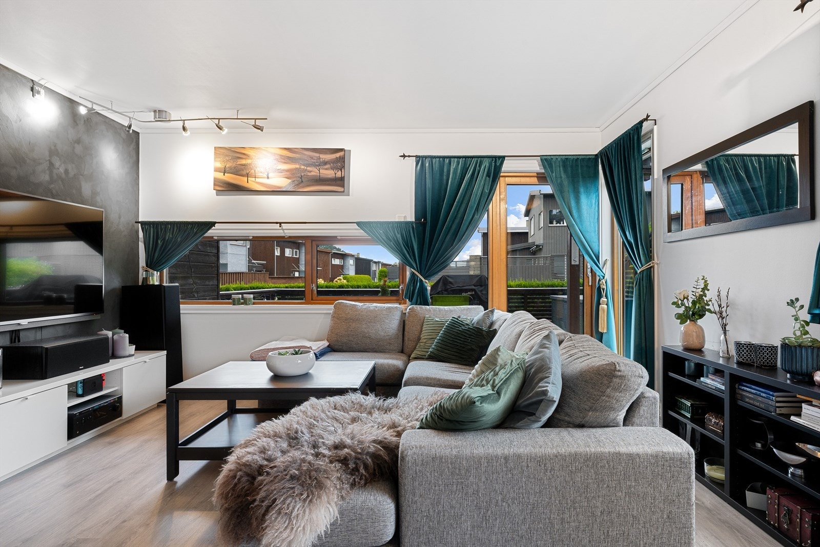 Lys og trivelig stue Galleribilde