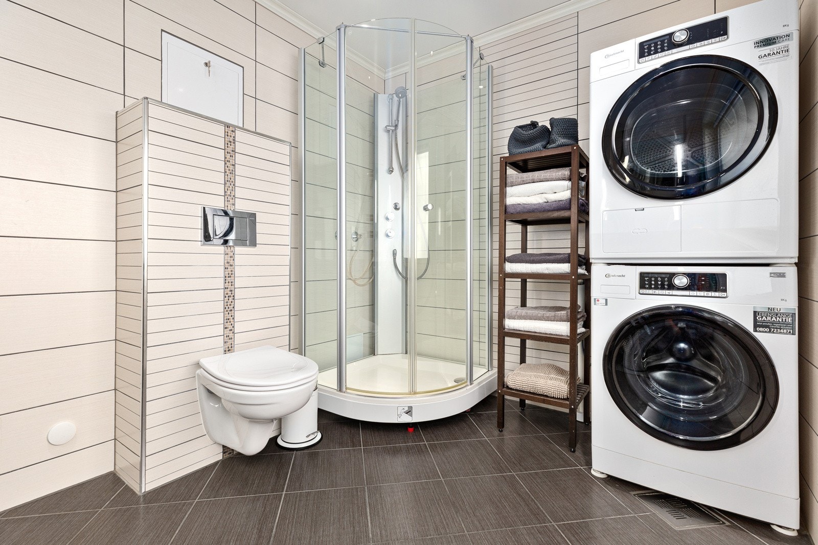 Badet er moderne og attraktivt og fremstår ekslusivt. Galleribilde