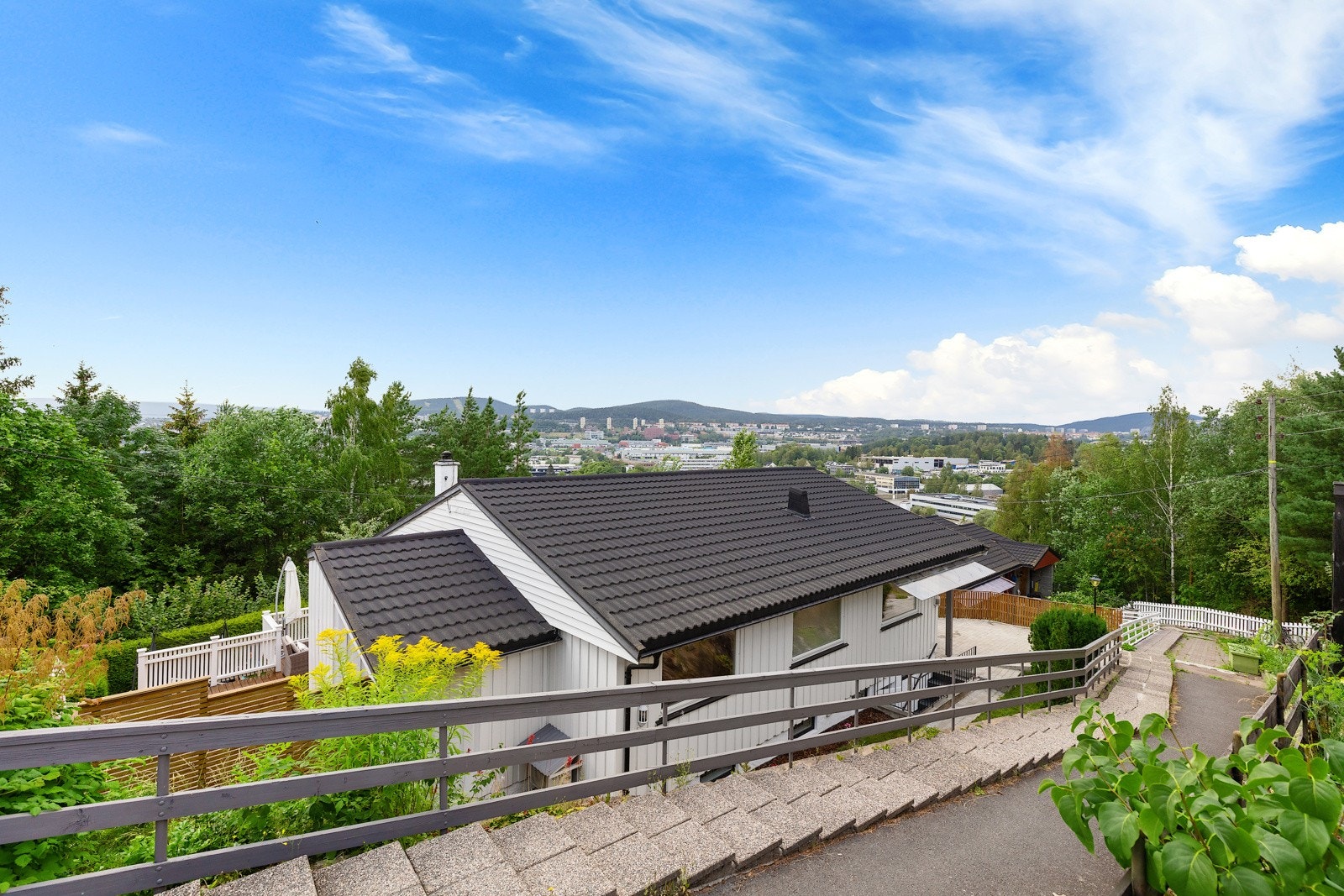 Området har svært godt utviklede kollektive løsninger. Galleribilde