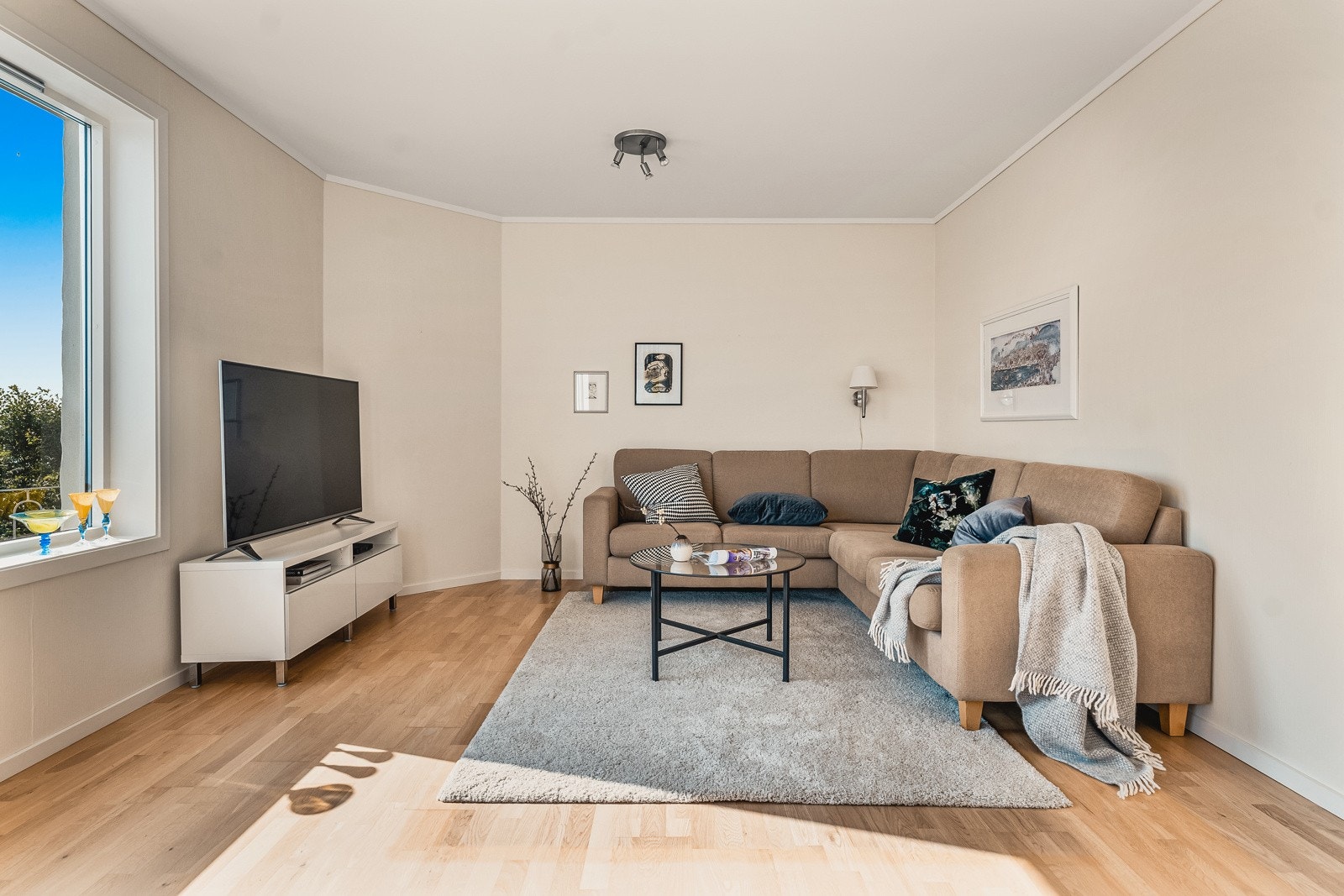 Tv-stue på 19,2kvm Galleribilde