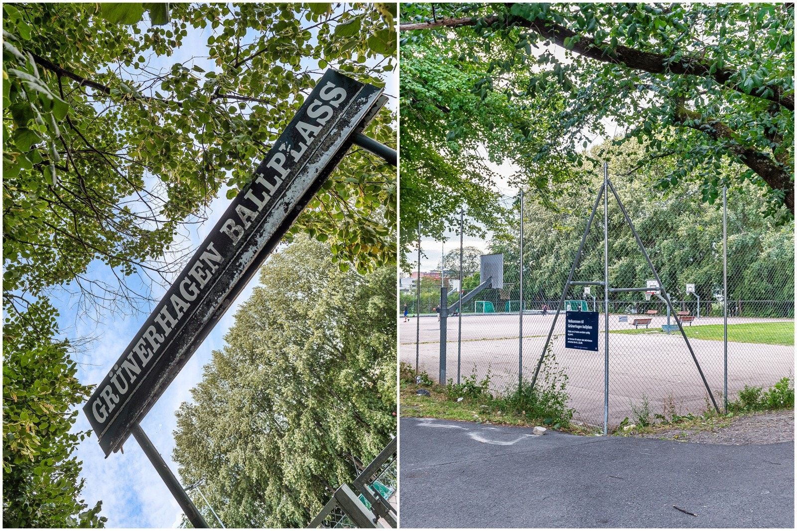Rett i nærheten av leiligheten finner du også Grünerhagen ballplass med bla. flere fotball- og basketballbaner. Galleribilde