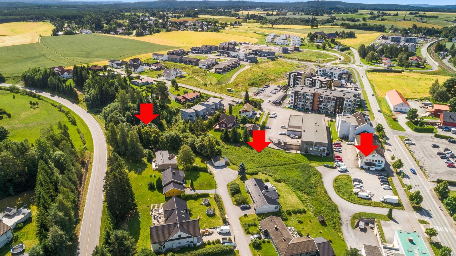 Spennende utviklingsområde i Årnes sentrum! Galleribilde