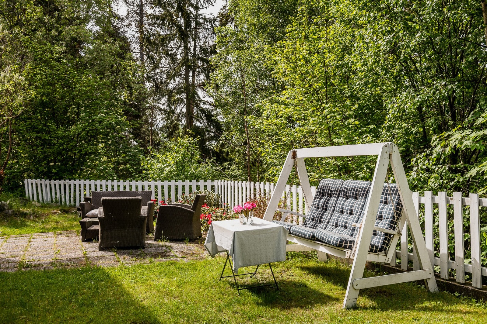 Hyggelig område som er inngjerdet. Galleribilde