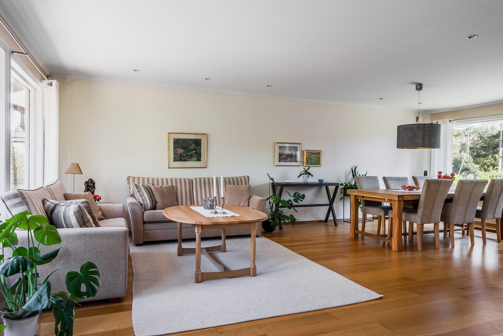 Hyggelig stuesone. Galleribilde