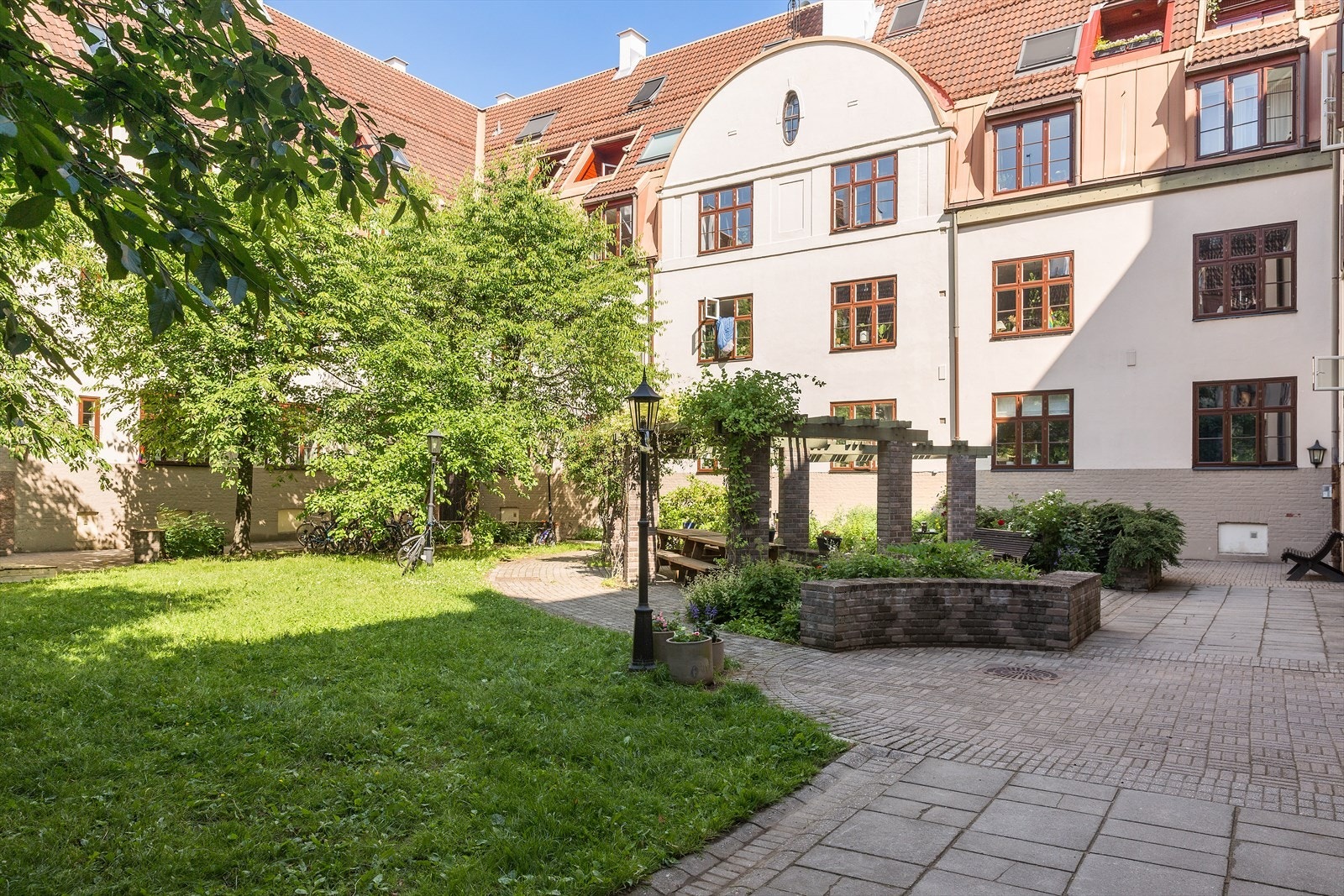 En av Bjølsens fineste bygårder. Bygget i 1914 Galleribilde