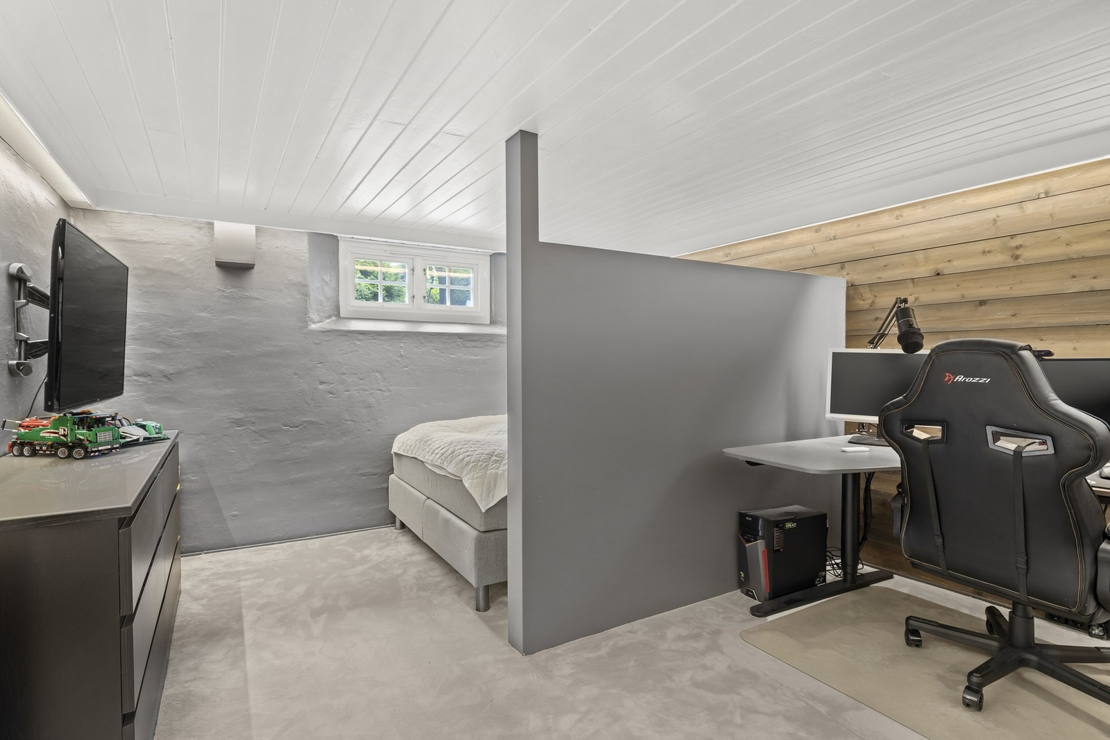 Kjellerstue (rommet er ikke byggemeldt/godkjent for varig opphold) Galleribilde