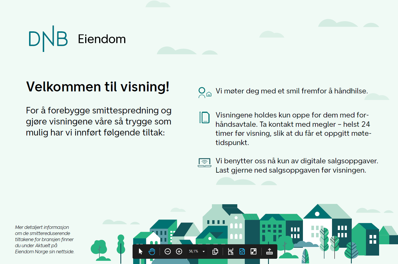 Viktig informasjon angående visning. Galleribilde