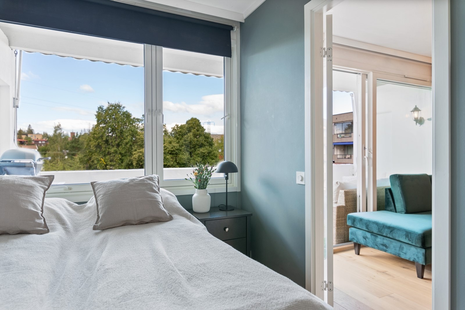 Med vinduene rett over sengen kan du telle stjerner isteden for sauer når det er tid for en god natts søvn. Galleribilde