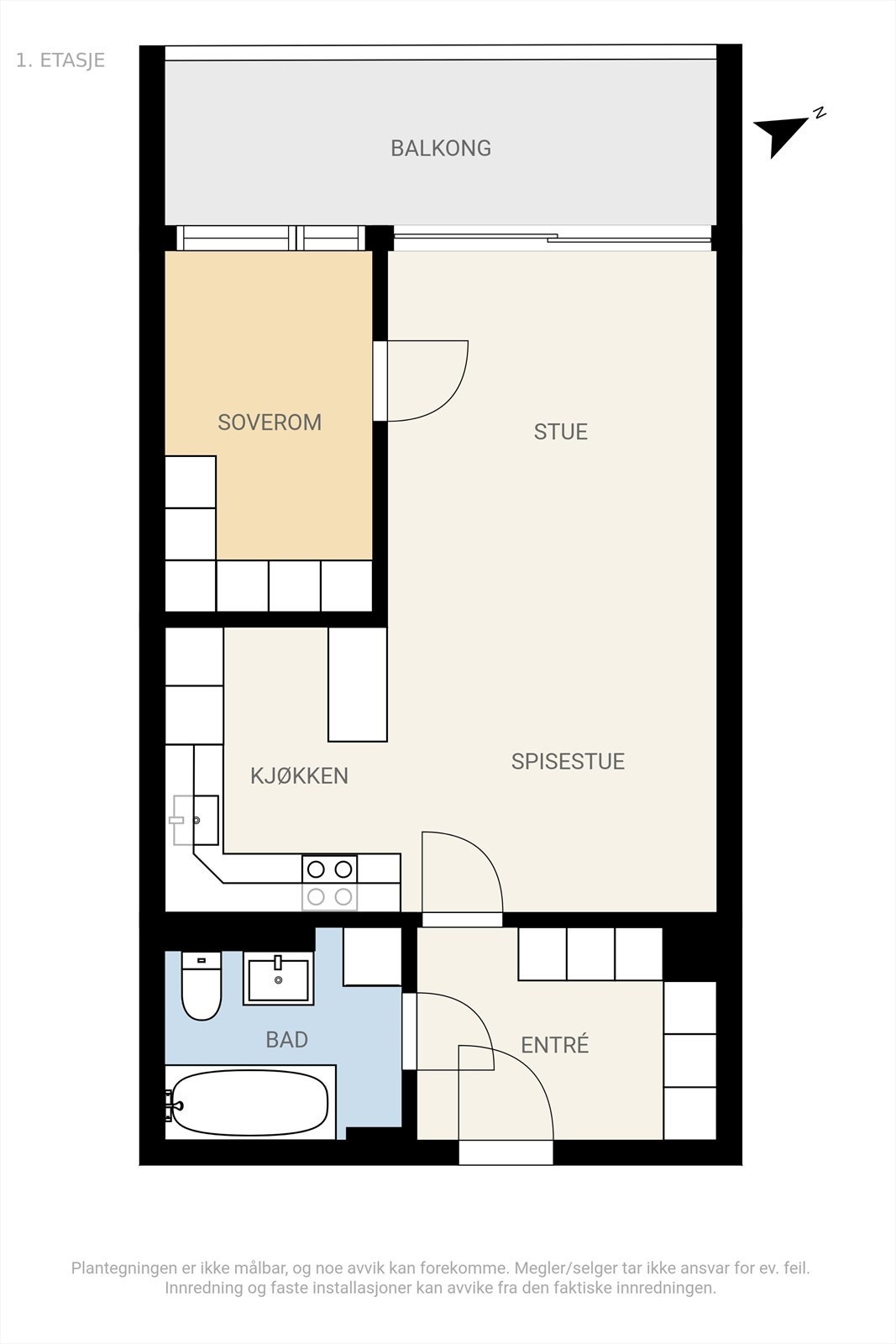 Plantegning. Galleribilde