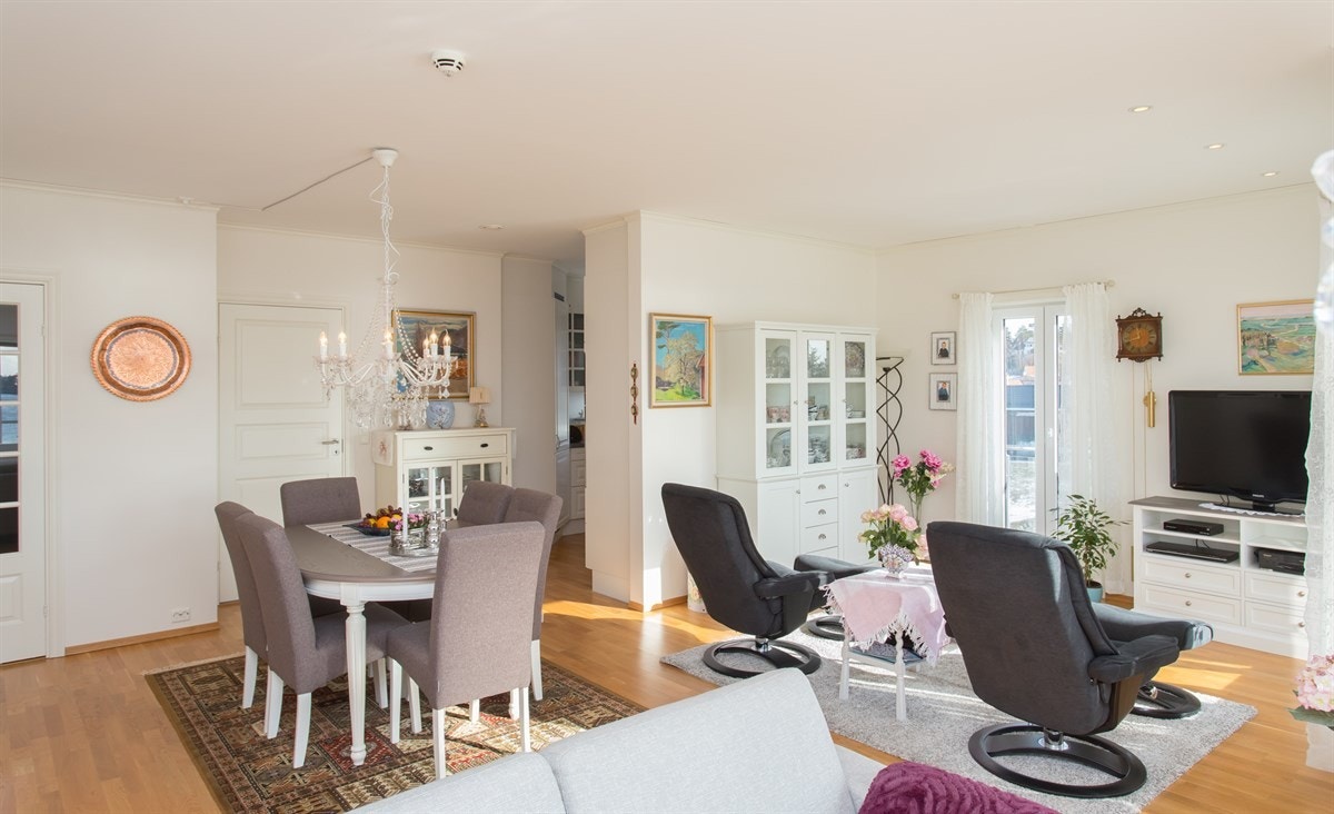 Romslig stue Galleribilde