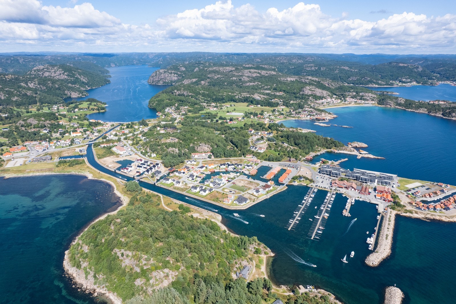 Båly, Spangereidkanalen og nærområdet. Galleribilde