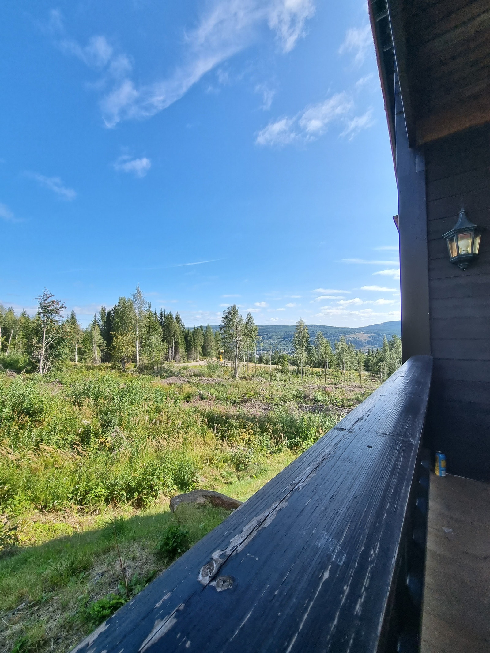 Utsikt fra verandaen Galleribilde