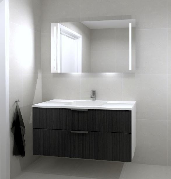 Standard baderomsinnreiing Galleribilde