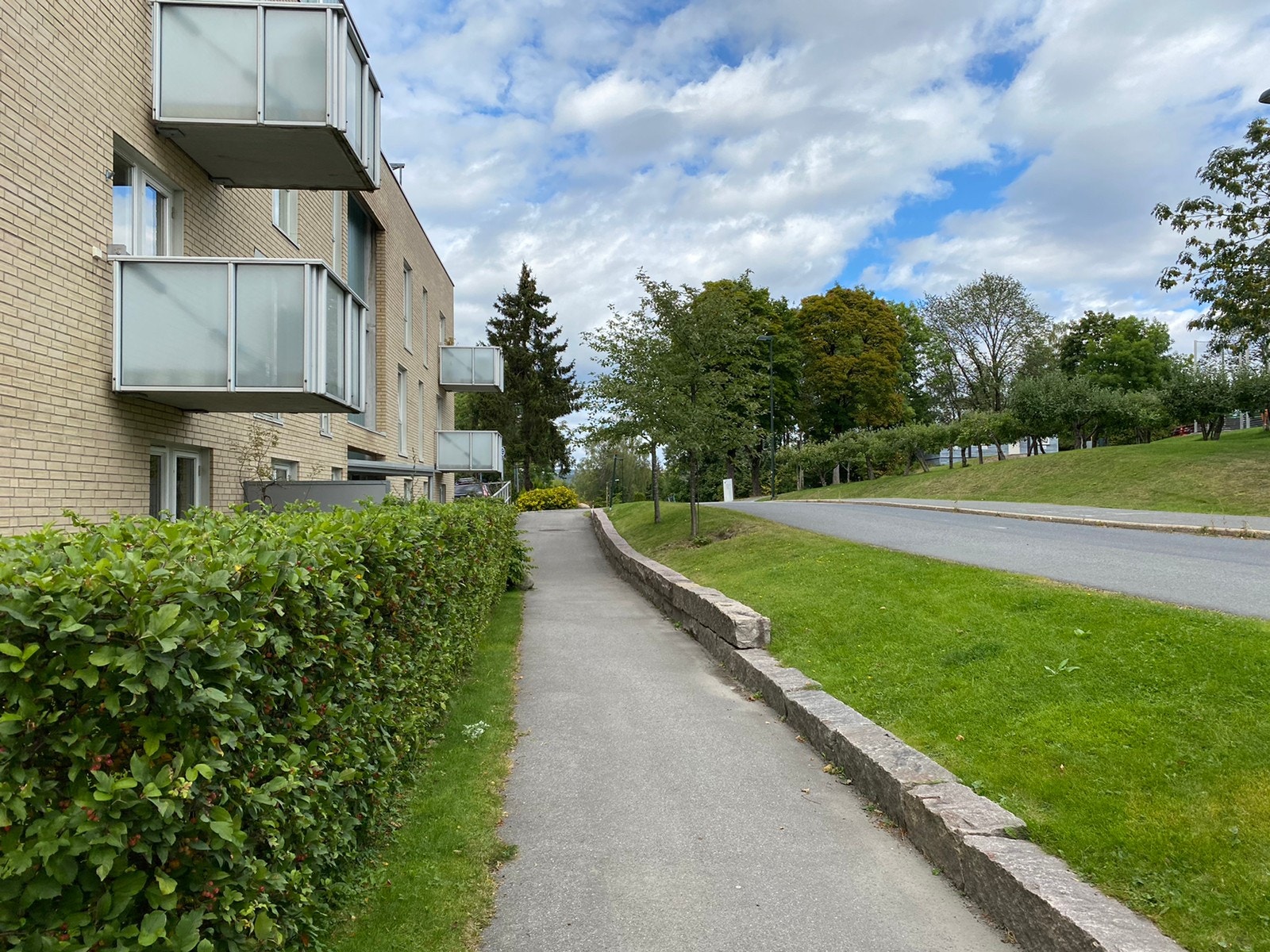 Bilde av gaten/leilighetens hovedinngang Galleribilde