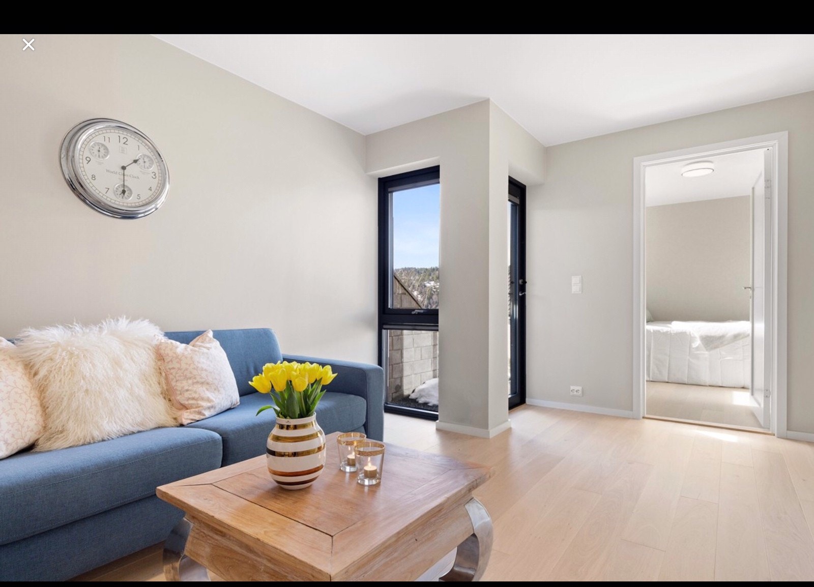 Lys og hyggelig stue. Galleribilde