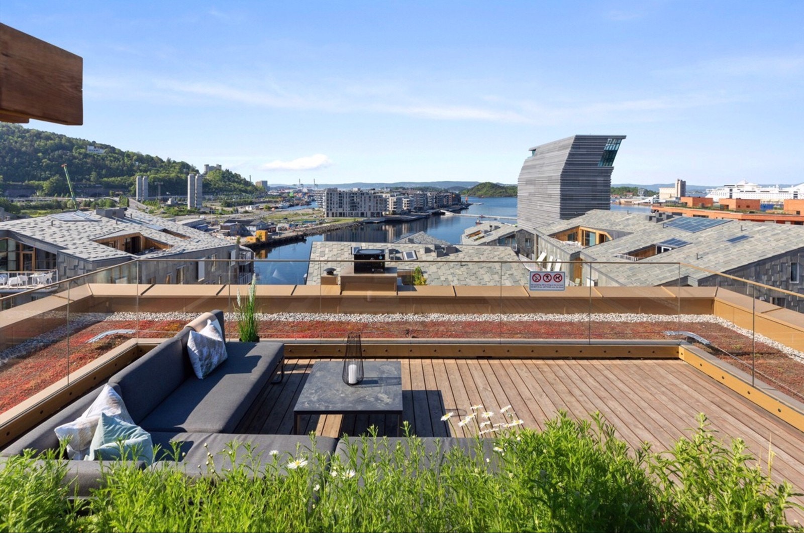 Tilgang til flere takterrasser Galleribilde