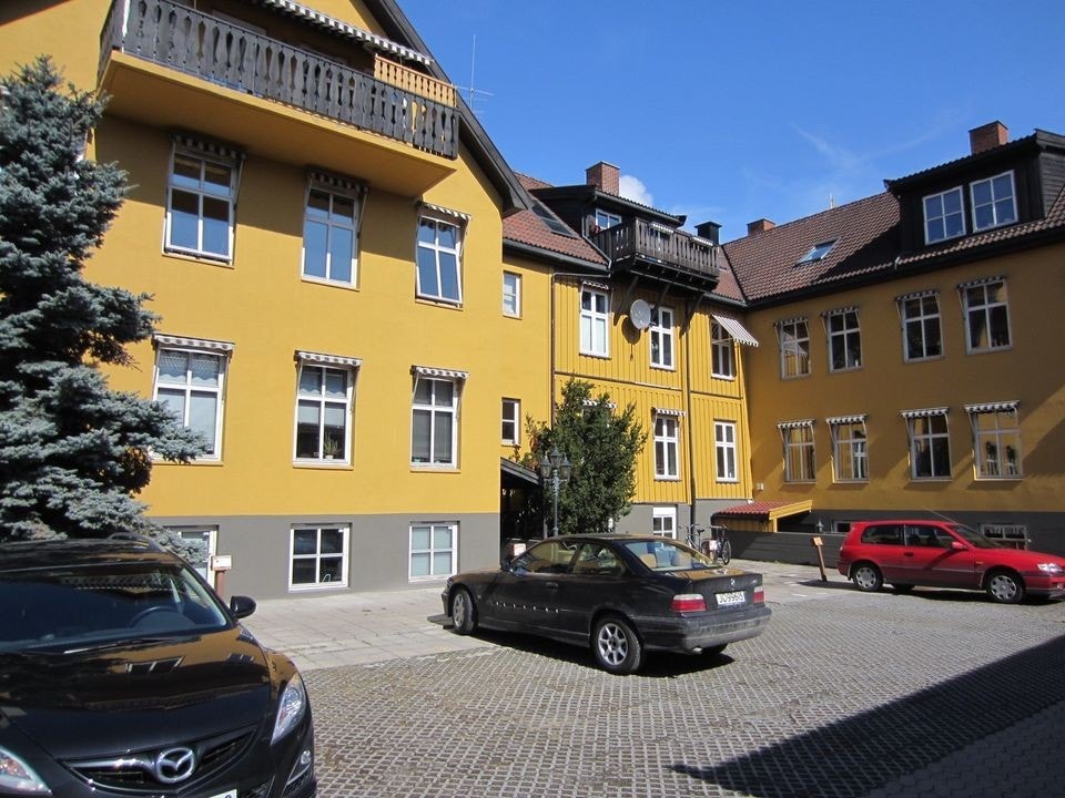 Bakgården Galleribilde