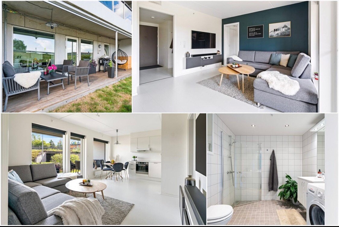 Dagligvarehandelen kan gjøres ved bl.a. Coop Extra, Rema 1000, Bunnpris eller Joker. De to sistnevnte er søndagsåpne! Triaden Lørenskog Storsenter ligger rett over veien. Senteret er under omfattende utbygging, og planlagt ferdigstillelse våren 2023. Galleribilde