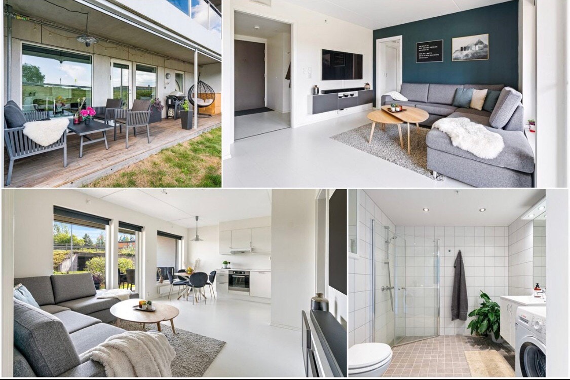 En lys og fin 2-roms fra 2015. Leiligheten ligger på Rasta i Lørenskog kommune, ved Triaden Storsenter. Galleribilde