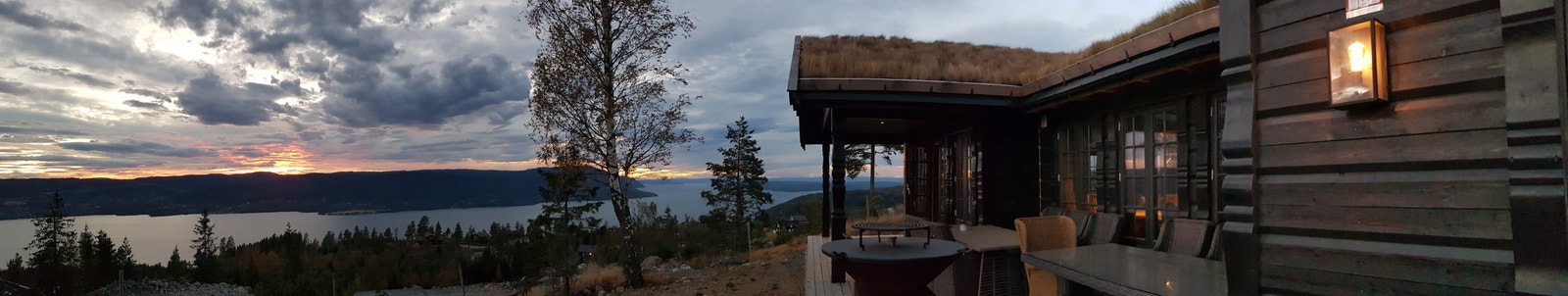 Panoramautsikt over Mjøsa Galleribilde