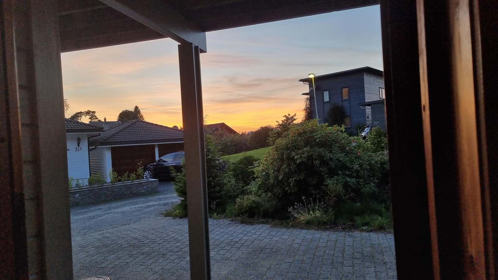 Solnedgang Galleribilde