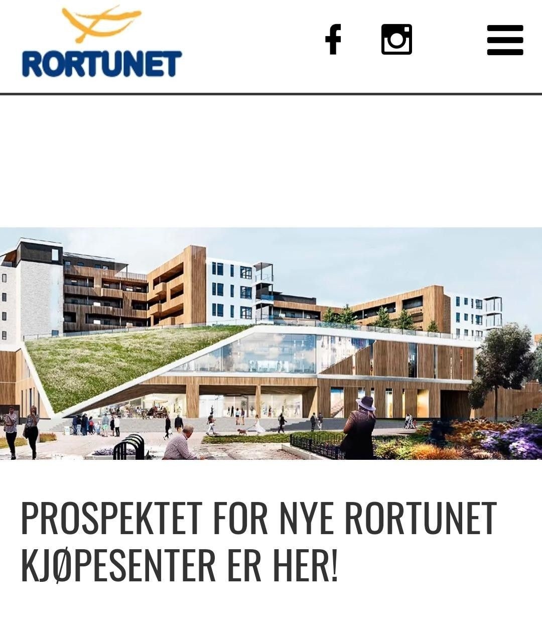 illustrasjon Bilde Nye Rortunet Kjøpesenter Galleribilde