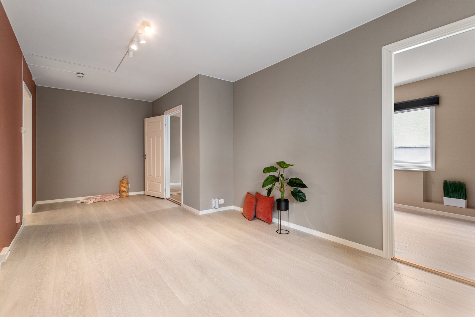 Stue med flere naturlige soner Galleribilde